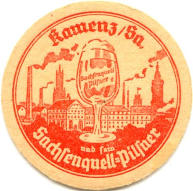 kamenz bz-sn sachsen rund 2a (215-kamenz sa-rot)